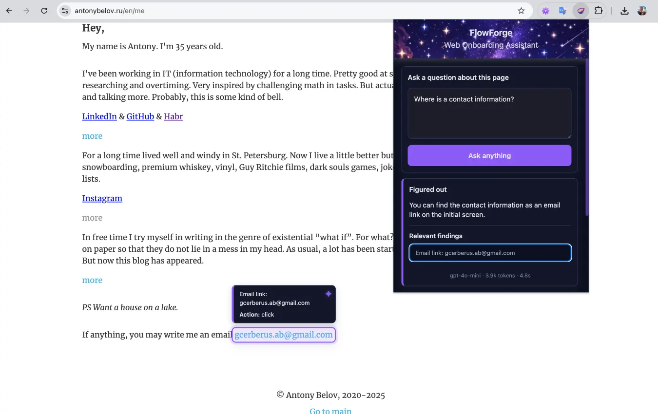 Find anything in the UI