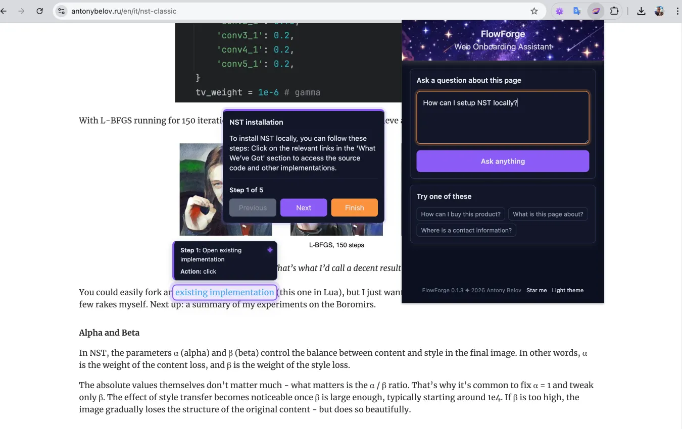 Get guided workflows