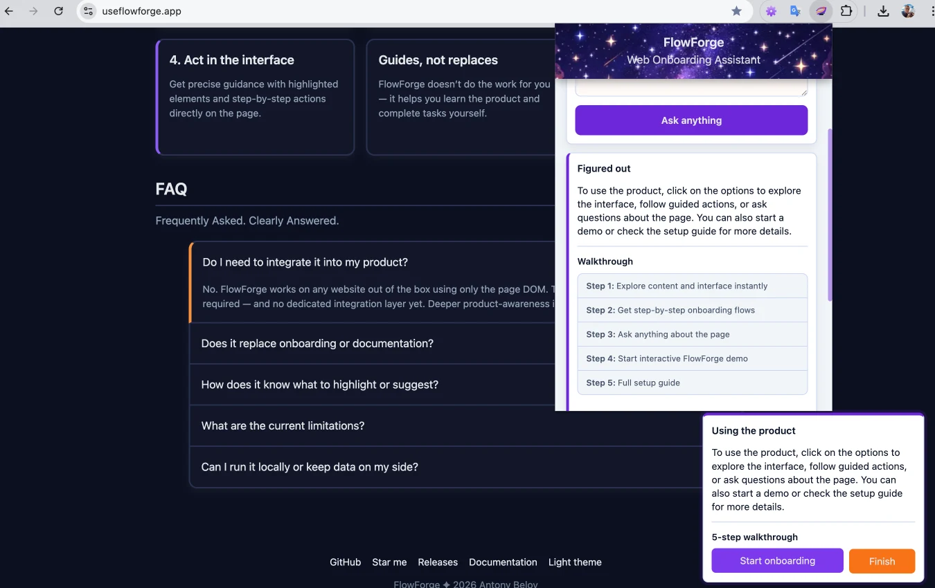 Navigate complex apps